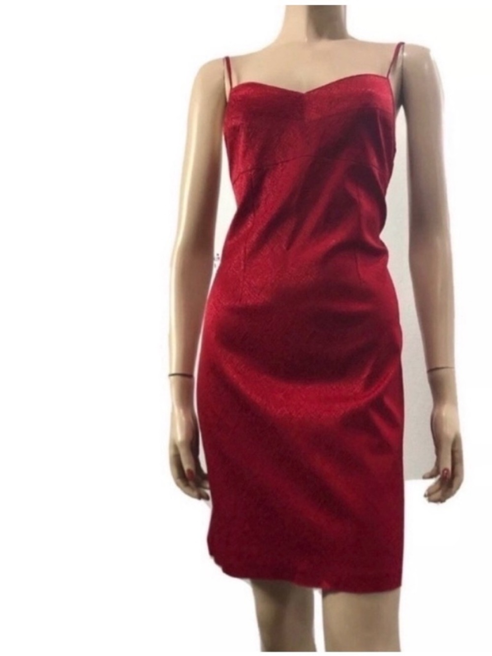 NEXT next Red Spaghetti-Strap Mini Dress